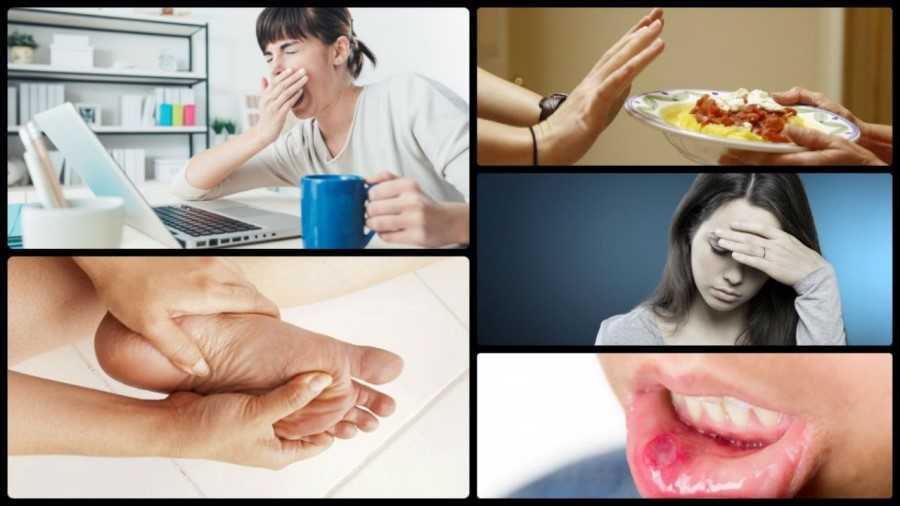 Síntomas de deficiencia de vitamina B12