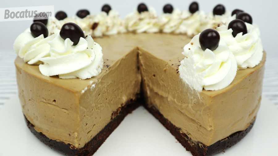 Cheesecake de café