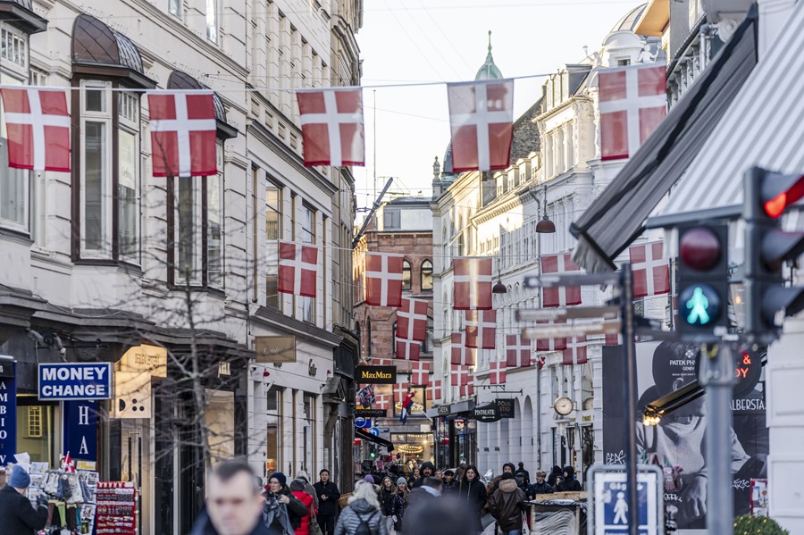 Preparativos en Copenhague para la abdicación de la monarca en su hijo Federico X. EFE/EPA/Thomas Traasdahl