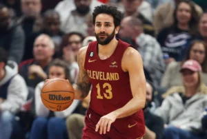 Ricky Rubio jugando para los Cleveland Cavaliers, en una fotografía de archivo. EFE/ David Maxwell