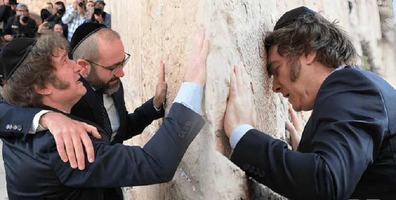 La verdad detrás del llanto de Milei en el Muro de los Lamentos
