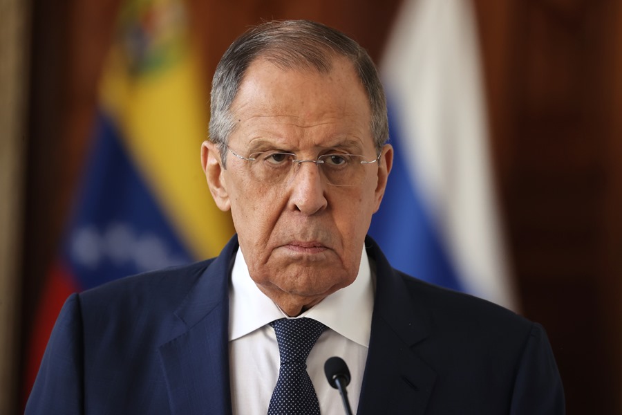 El ministro de Asuntos Exteriores de Rusia, Serguéi Lavrov, en una imagen de archivo. EFE/ Miguel Gutiérrez