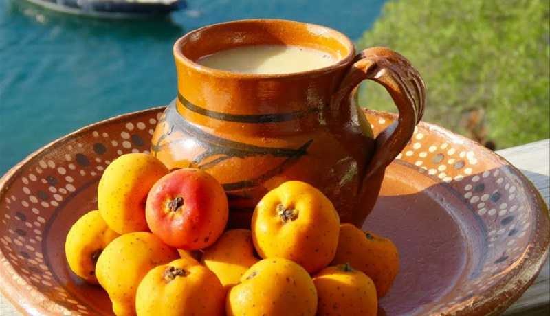Atole de tejocote