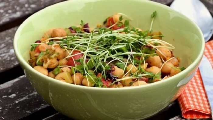 Ceviche de garbanzo