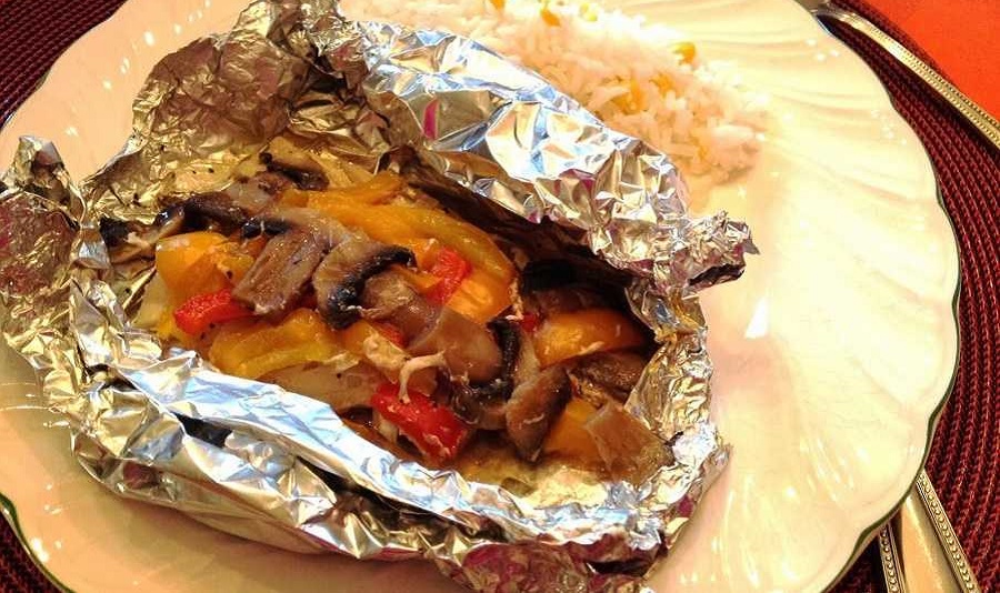 Pescado empapelado