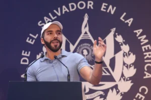 El presidente salvadoreño, Nayib Bukele. EFE/Javier Aparicio