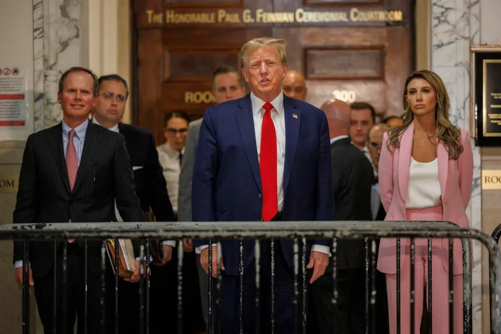 El expresidente de EE.UU. Donald J. Trump, en una fotografía de archivo. EFE/ Sarah Yenesel
