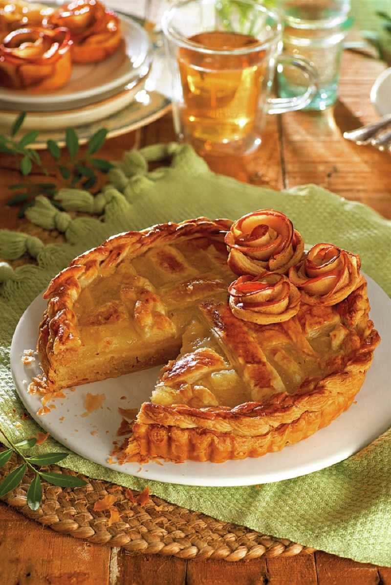 Tarta de manzana de pastelería: rica receta para preparar en casa