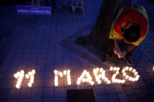 Homenaje a las víctimas de los atentados del 11M. EFE/ Juan Carlos Hidalgo