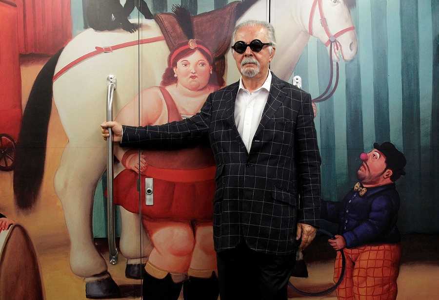 Gabo, Botero, Shakira y Sofía 