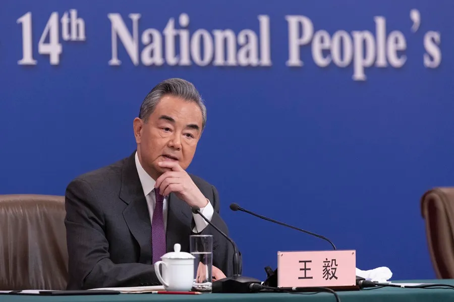 El ministro de Exteriores chino, Wang Yi, EFE/EPA/ANDRES MARTINEZ CASARES
