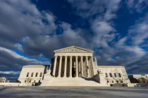 Vista del Tribunal Supremo de Estados Unidos, en Washington. EFE/Jim Lo Scalzo