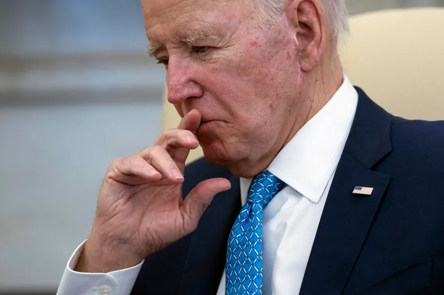 Imagen de archivo del presidentes de los Estados Unidos, Joe Biden. EFE/EPA/CHRIS KLEPONIS / POOL