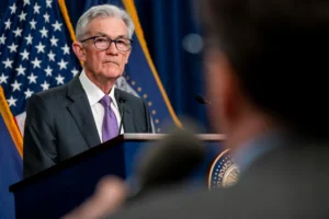 El presidente de la Reserva Federal de EE.UU., Jerome Powell, este 20 de marzo de 2024, en Washington. EFE/ Shawn Thew