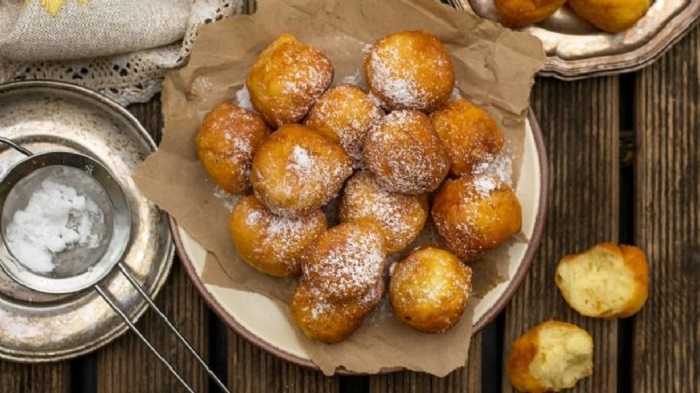 Buñuelos de manzana