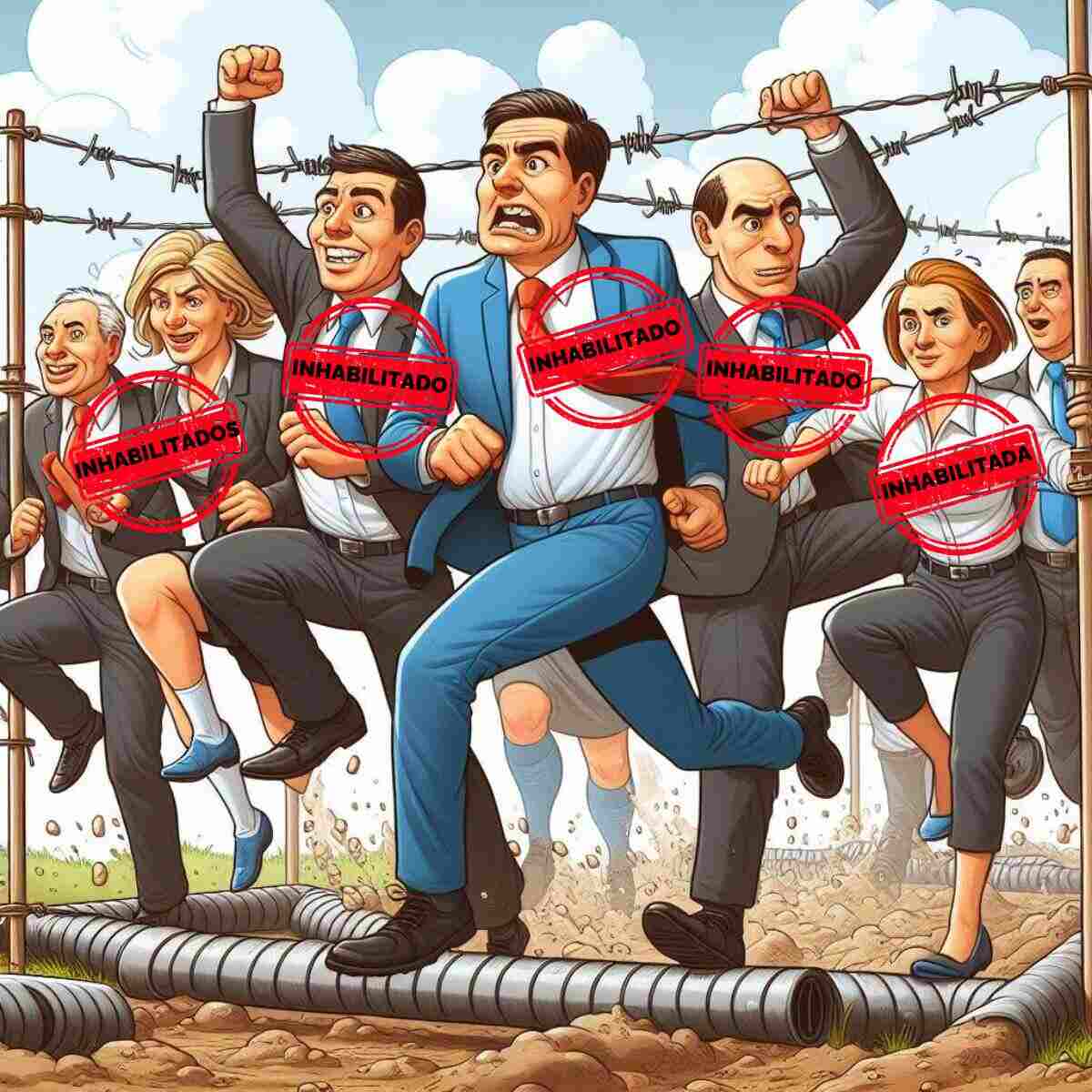 Comienza la carrera de obstáculos Arquímedes Román