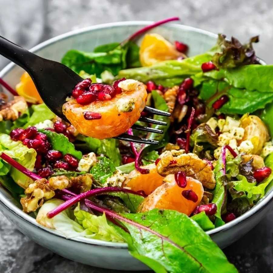 Ensalada con mandarina: prepara este sabroso plato
