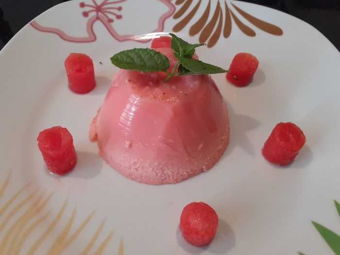Flan de patilla