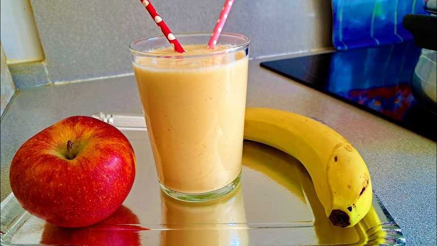 Licuado de cambur con manzana: prepara esta sabrosa bebida