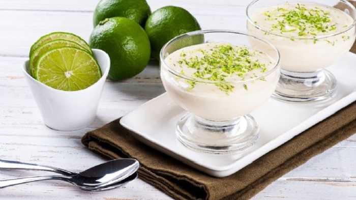mousse de limón