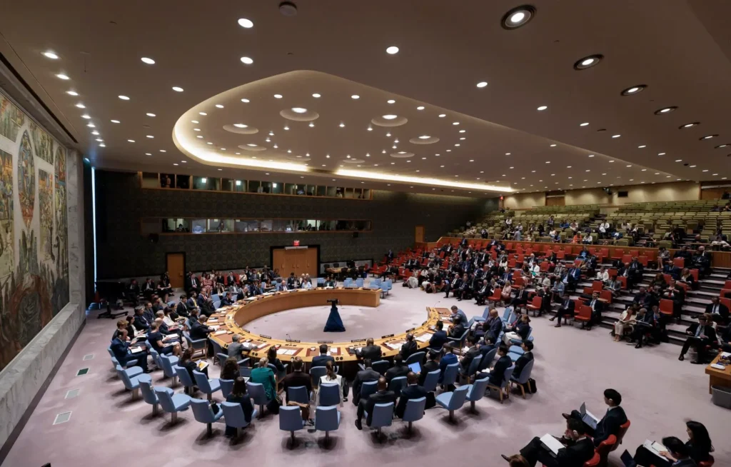 Imagen de archivo del Consejo de Seguridad de la ONU en la sede de Naciones Unidas, en Nueva York (EE.UU.). EFE/EPA/Justin Lane