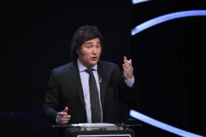 El presidente de Argentina, Javier Milei, en una fotografía de archivo. EFE/ Luis Robayo