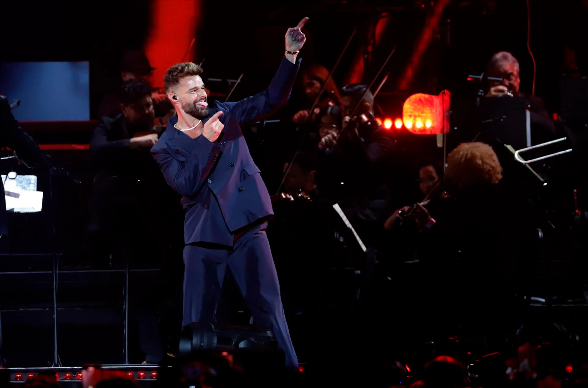 Foto de archivo del cantante puertorriqueño Ricky Martin en San Juan (Puerto Rico). EFE/ Thais Llorca