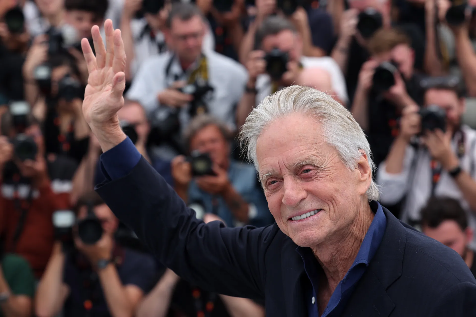 El actor estadounidense Michael Douglas. EFE/Guillaume Horcajuelo