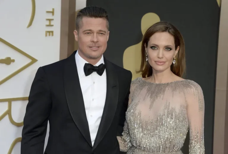 Los actores estadounidenses Angelina Jolie y Brad Pitt. EFE/Mike Nelson