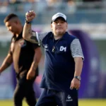 El fallecido exfutbolista Diego Armando Maradona. EFE/Demian Alday Estévez
