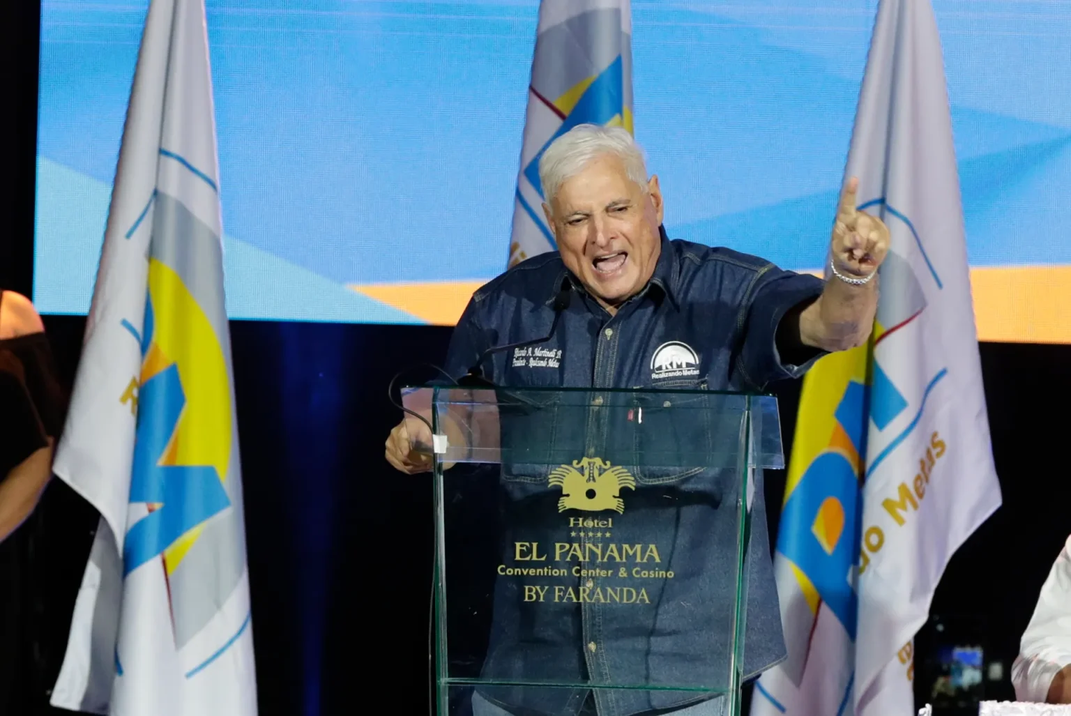 El expresidente de Panamá Ricardo Martinelli. EFE/Bienvenido Velasco