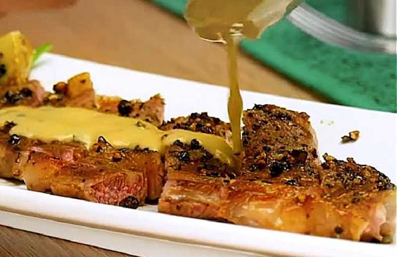 New York en salsa de mostaza: deliciosa receta para la familia