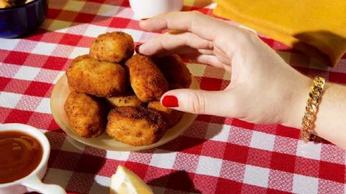 Croquetas de garbanzos