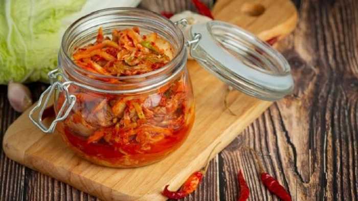 Ensalada de repollo picante