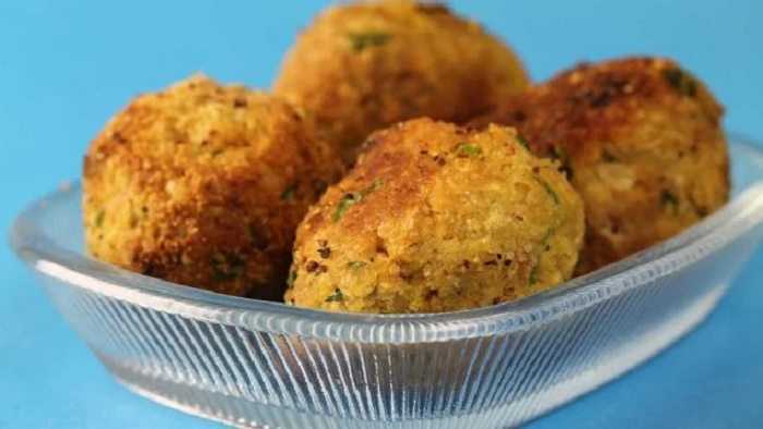 Falafel de caraotas blancas con tahini