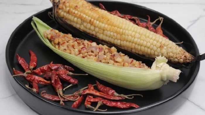 Esquites asados