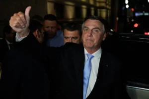 Fotografía de archivo del expresidente de Brasil Jair Bolsonaro. EFE/ Isaac Fontana