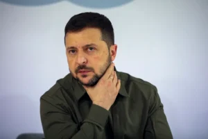 El presidente de Ucrania Volodímir Zelenski , en una fotografía de archivo. EFE/ Pepe Torres.