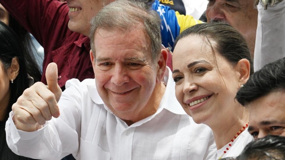 Edmundo y María Corina cortesía France 24
