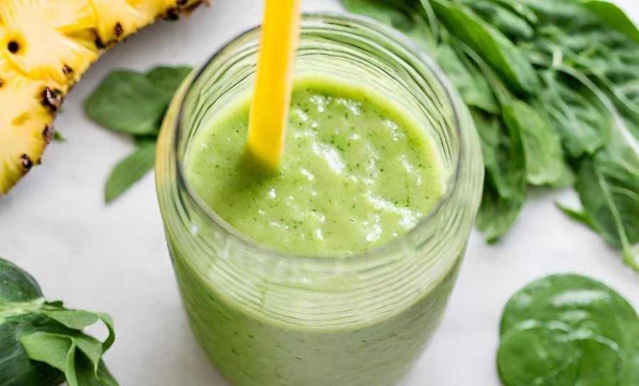 Licuado de piña y espinaca: prepara esta deliciosa bebida