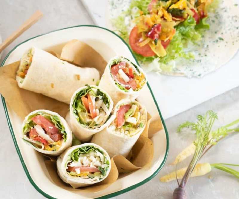 Wraps de atún y aguacate: deliciosos para una cena en familia