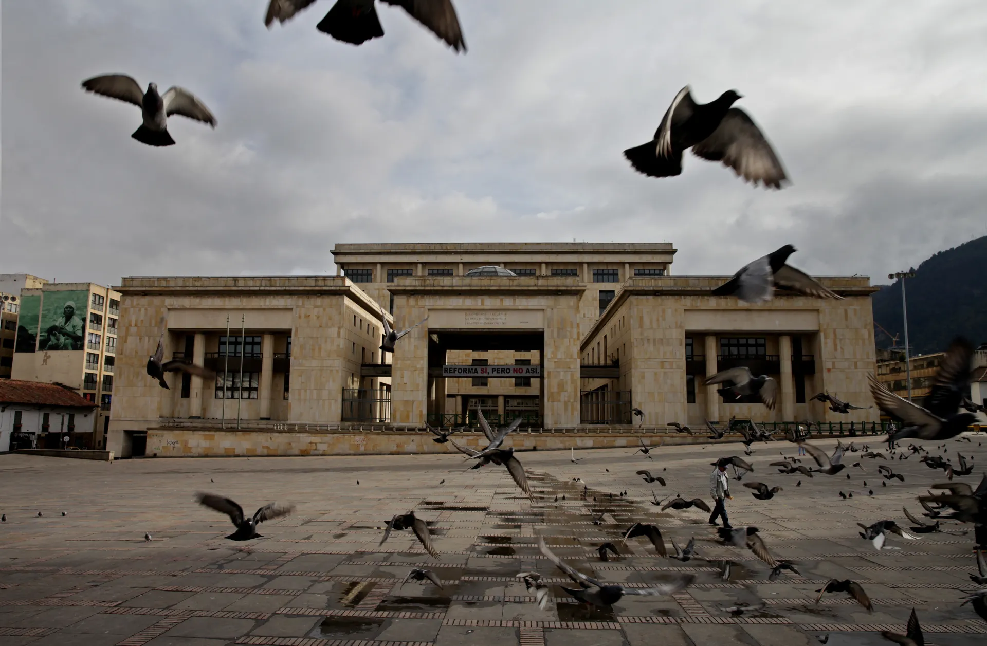 Fotografía de archivo del Palacio de Justicia, sede de la Corte Constitucional de Colombia, en Bogotá. EFE/Leonardo Muñoz