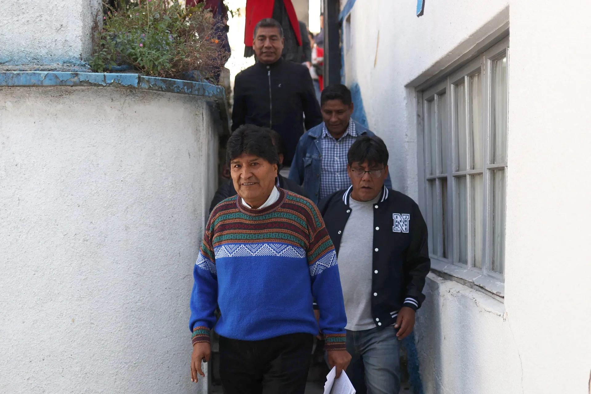 El expresidente de Bolivia Evo Morales, en una fotografía de archivo. EFE/Luis Gandarillas