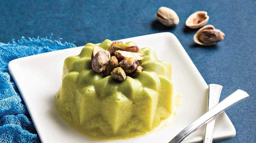 Gelatina de pistacho