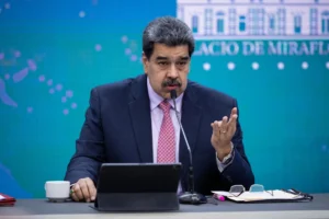 El presidente de Venezuela, Nicolás Maduro, en una fotografía de archivo. EFE/ Rayner Peña