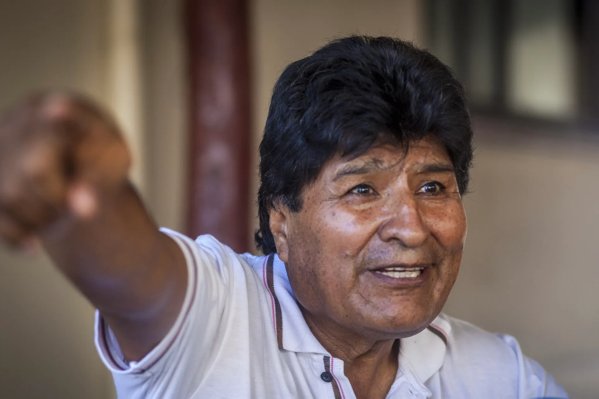 El expresidente de Bolivia Evo Morales, en una fotografía de archivo. EFE/ Esteban Biba