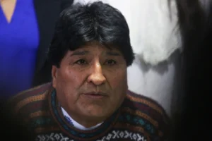 Foto de archivo del expresidente de Bolivia Evo Morales. EFE/Luis Gandarillas