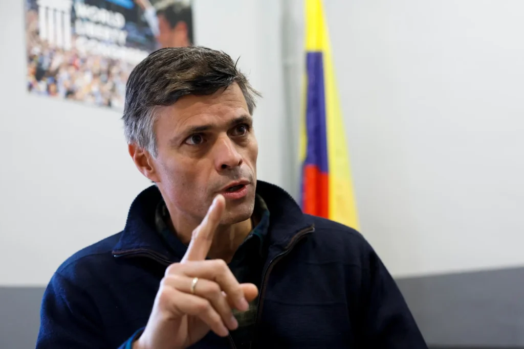 Leopoldo López en una imagen de archivo. EFE/Mariscal