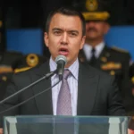 El presidente de Ecuador, Daniel Noboa, en una fotografía de archivo. EFE/José Jácome