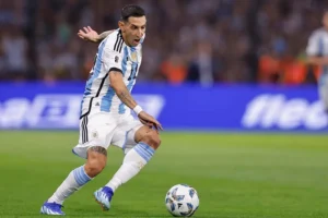 Ángel di María de Argentina, en una imagen de archivo. EFE/ Juan Ignacio Roncoroni